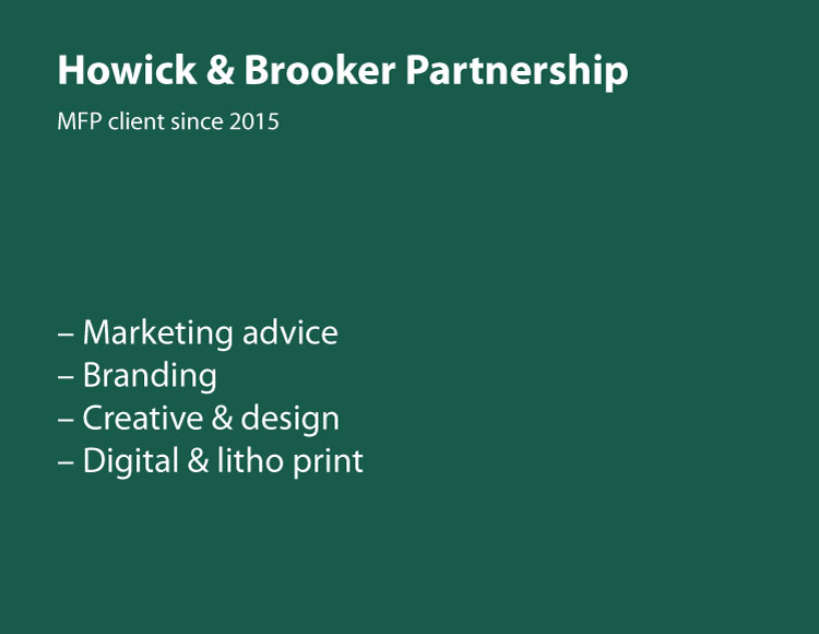 Howick & Broker Partnershipr text