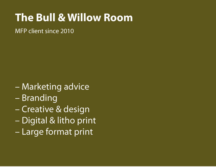 The Bull and Willow Room text